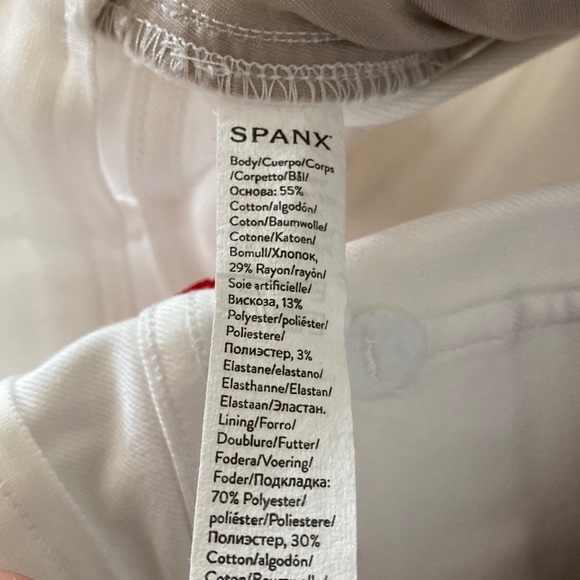 NEW! SPANX Stretch Twill Cropped Wide Leg Pant Size Small - Picture 10 of 10